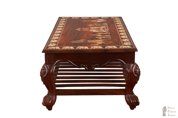 Handmade Wooden Table/Teapoy