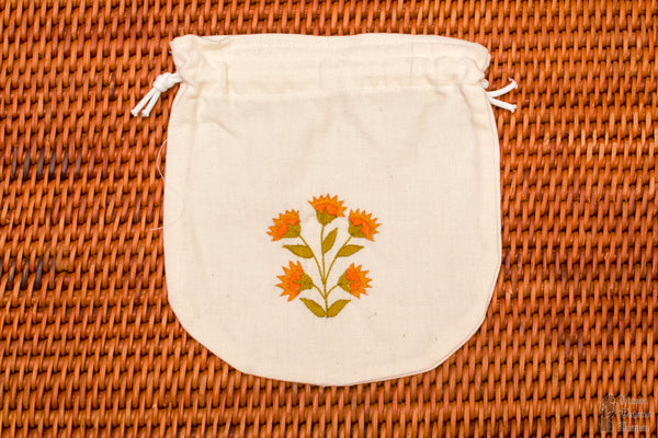 Hand Embroidered Spring Bag