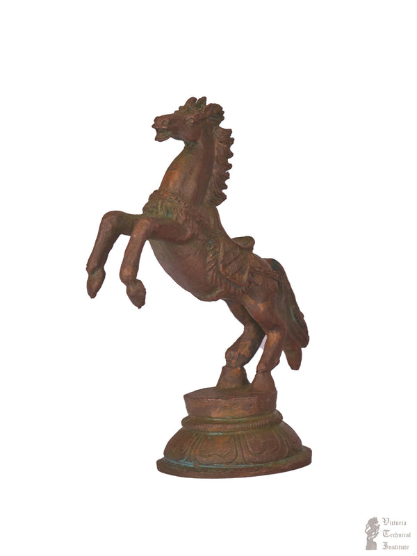 Bronze Jumping Horse Statue