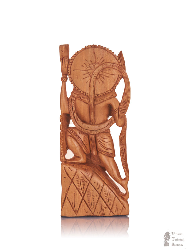 Handmade Sandal Wood Lord Hanuman Statue