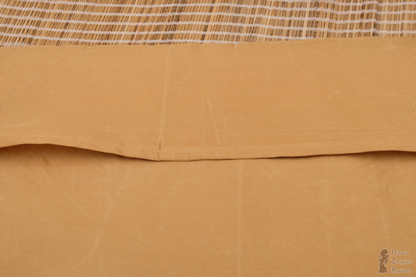 Gold Colour Vintage Silk Cushion Cover