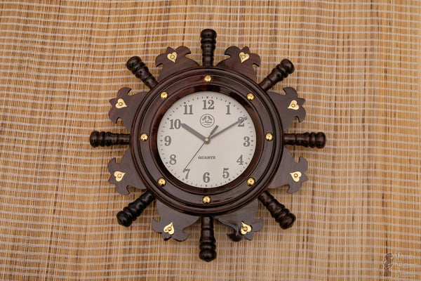 Handmade Rosewood Wall Clock