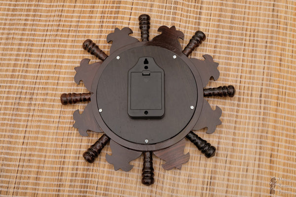 Handmade Rosewood Wall Clock