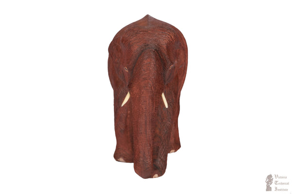 Hand Carved Rose Wood Skin Elephant