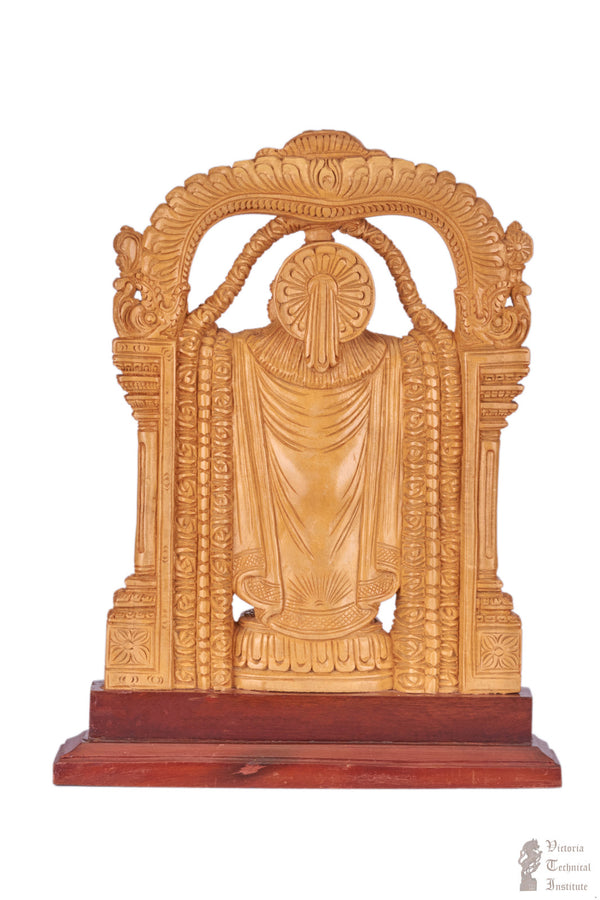Handmade Wooden Perumal/Balaji Statue