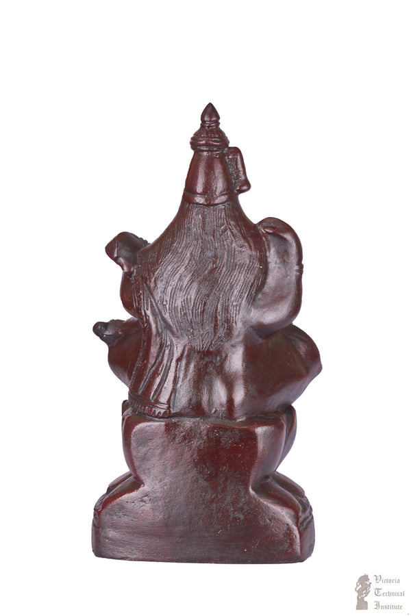 Handmade Papermache Saraswathi Statue
