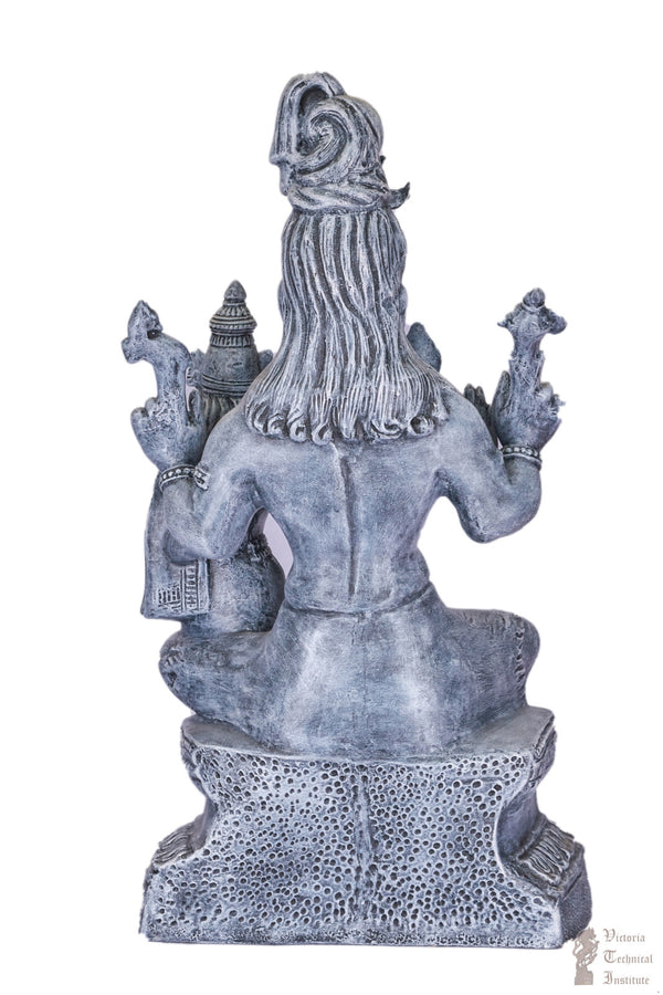 Handmade Paper Mache Shiva & Parvathi Golu Doll