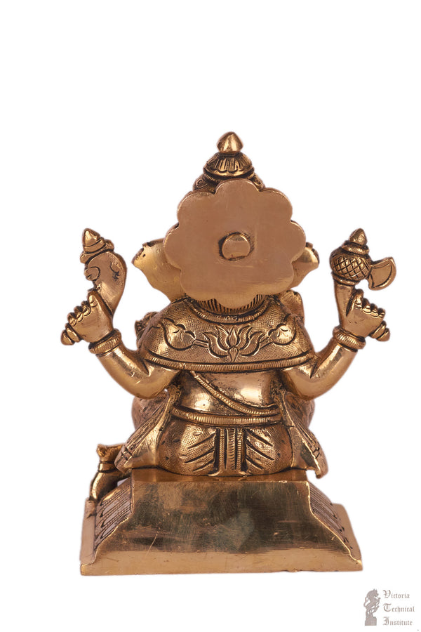 Brass Lord Ganesha Statue