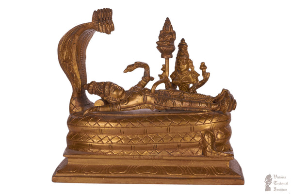 Brass Lord Ranganathar Statue