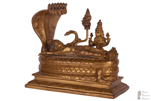 Brass Lord Ranganathar Statue