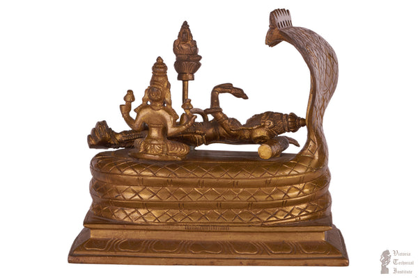 Brass Lord Ranganathar Statue