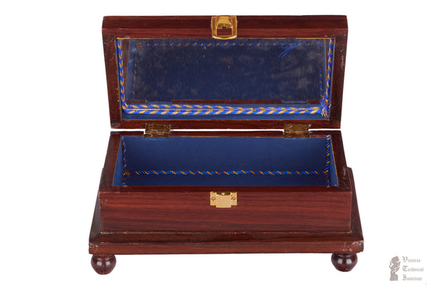 Handmade Wooden Inlaid Jewel Box