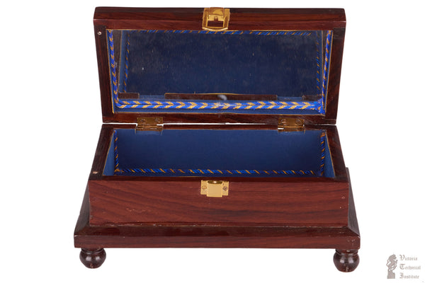 Handmade Wooden Inlaid Jewel Box