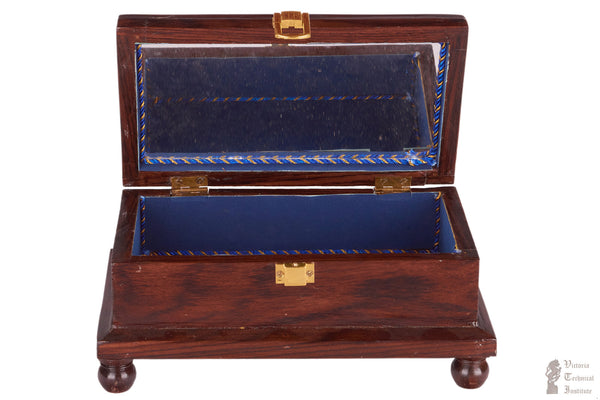 Handmade Wooden Inlaid Jewel Box