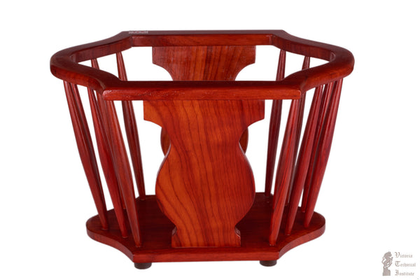 Handmade Wooden Newspaper Holder