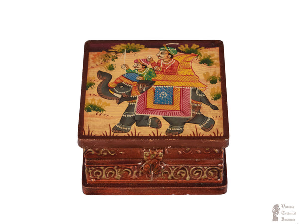 Handmade Wooden Painted  Box 6