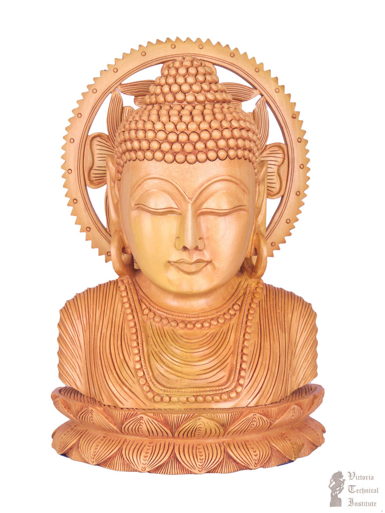 Buddha Head Handcrafted Statue